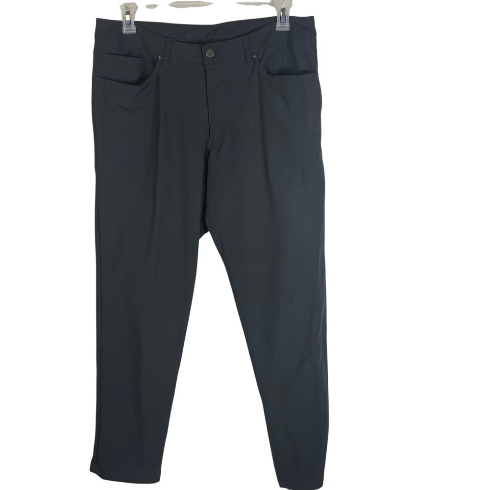 Lululemon Men’s Pants Size 36 Black 5 Pocket Stretch Straight Leg